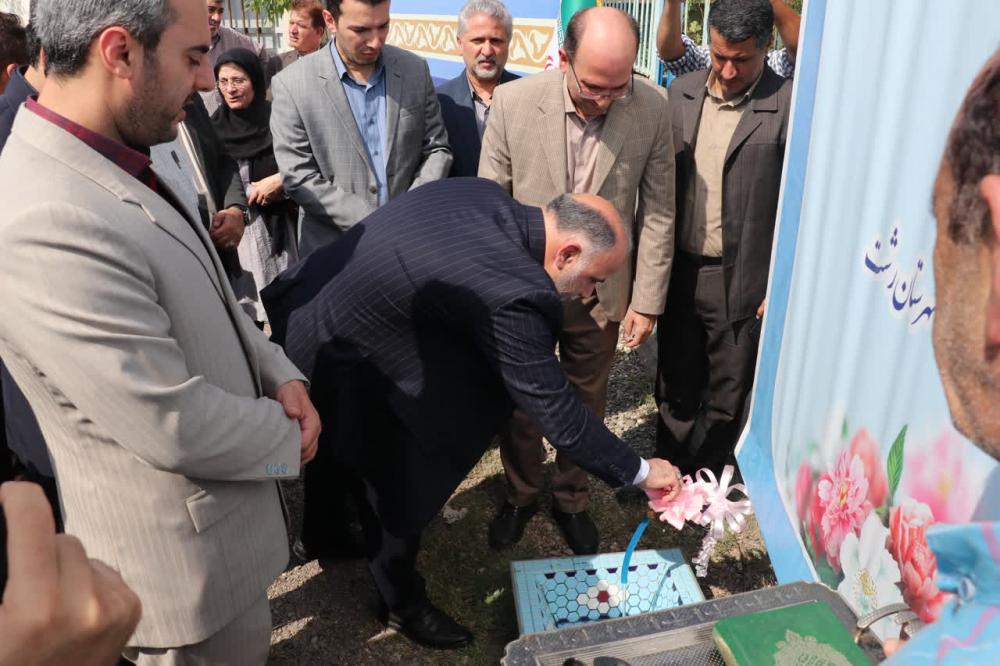 تكمیل پروژه آبرسانی به روستای آتشگاه شهرستان رشت