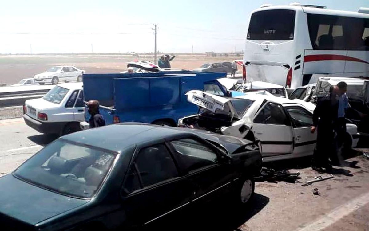 رشد ۸ درصدی تلفات تصادفات جاده‌ای در نیمه نخست امسال