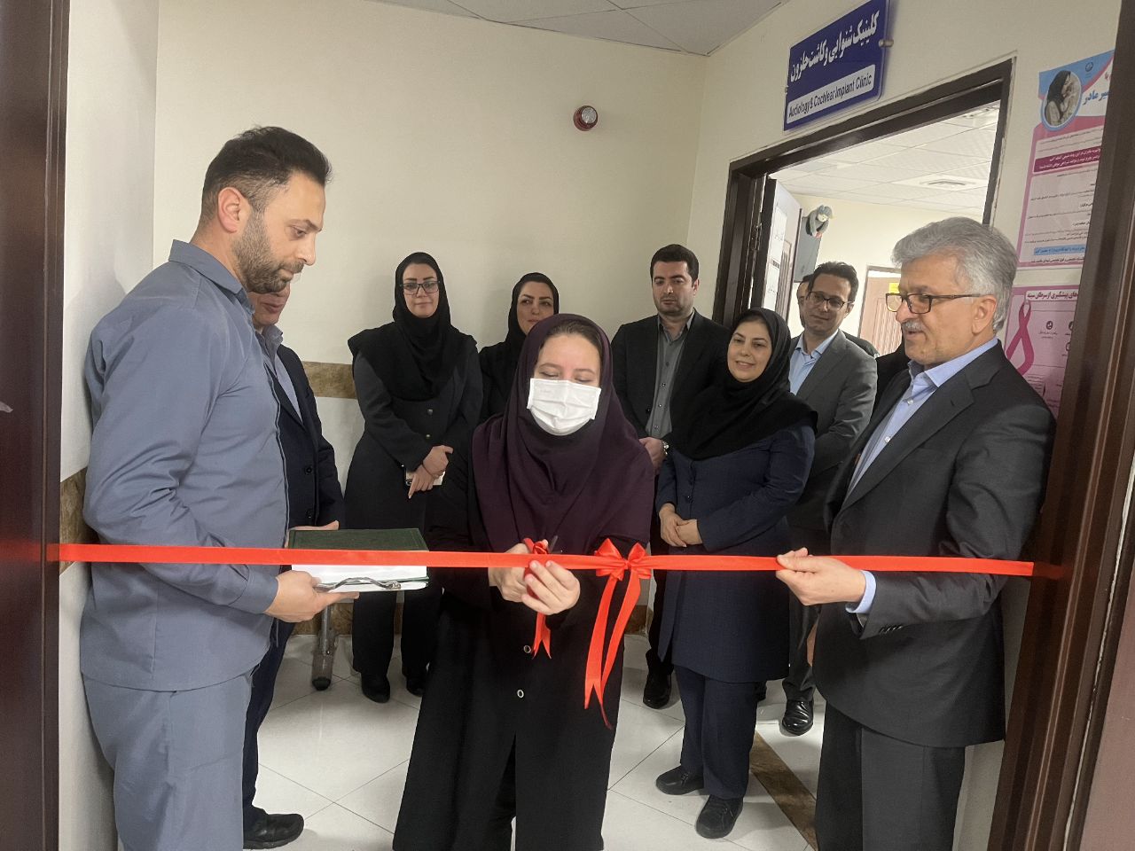 افتتاح مرکز تشخیص زودهنگام سرطان پستان در کلینیک شهدای سلامت رشت