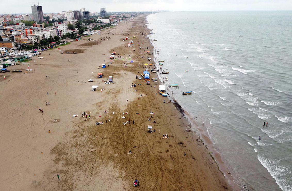 کاهش ترسناک سطح آب دریای کاسپین در ۲ سال اخیر
