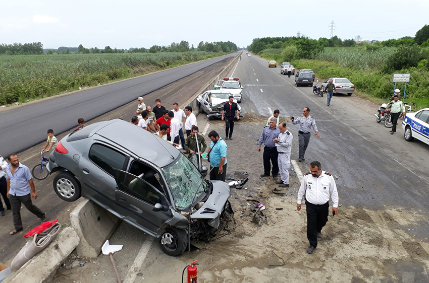    طی 6 ماه ،۲۹۳ نفر در گیلان بر اثر حادثه رانندگی فوت کردند