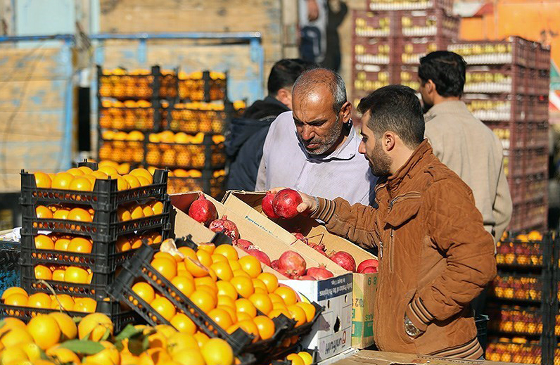 عرضه میوه شب عید در ۴۸ غرفه سطح گیلان