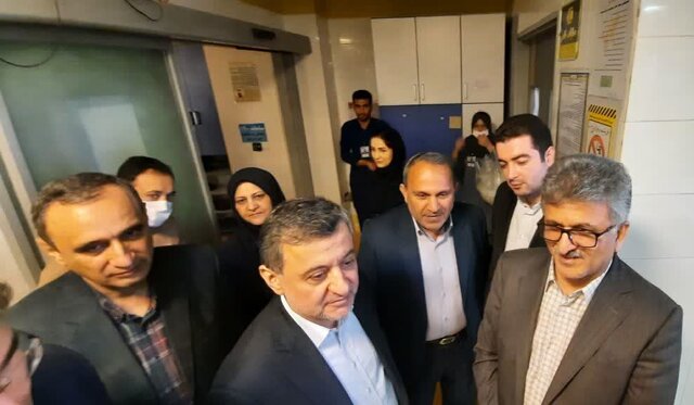 بازدید معاون وزیر بهداشت از بیمارستان شهید نورانی تالش